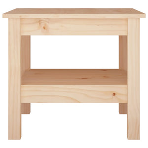 Couchtisch Kiefer Massivholz 45x45 cm