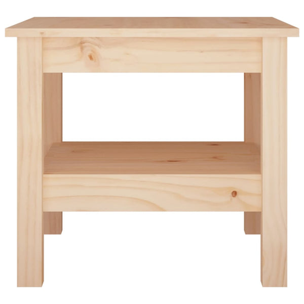 Couchtisch Kiefer Massivholz 45x45 cm