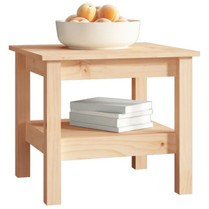 Couchtisch Kiefer Massivholz 45x45 cm
