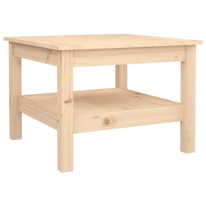 Couchtisch Kiefer Massivholz 55x55 cm