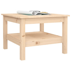 Couchtisch Kiefer Massivholz 55x55 cm