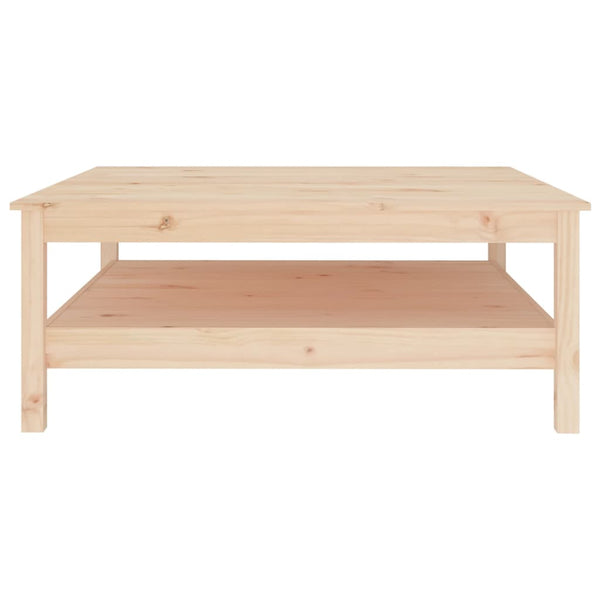 Couchtisch Kiefer Massivholz 100x100 cm