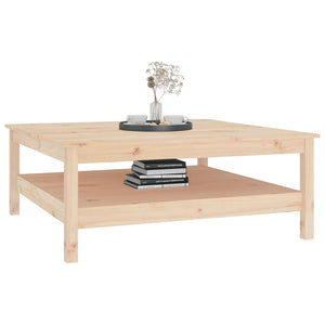 Couchtisch Kiefer Massivholz 100x100 cm