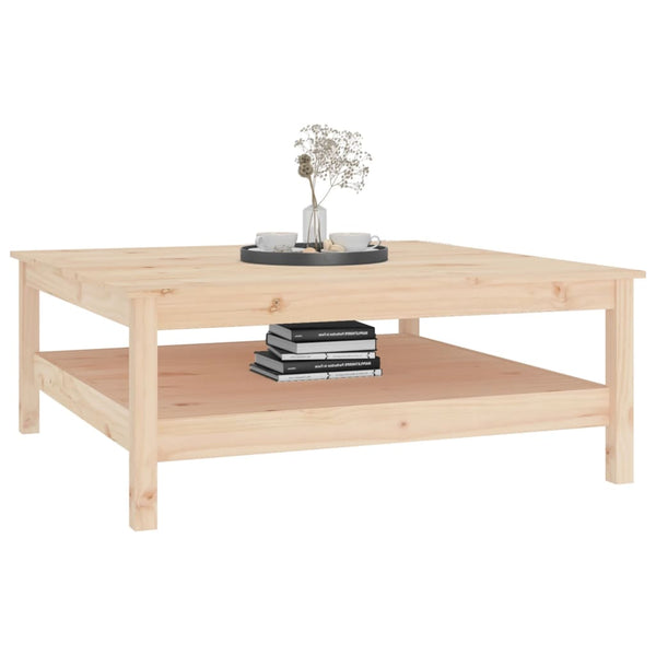 Couchtisch Kiefer Massivholz 100x100 cm