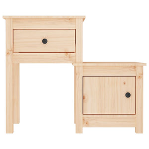Nachttisch Kiefer Massivholz 79,5cm