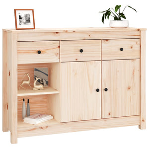 Massivholz Sideboard Kiefer 100cm