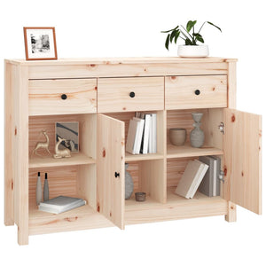 Massivholz Sideboard Kiefer 100cm