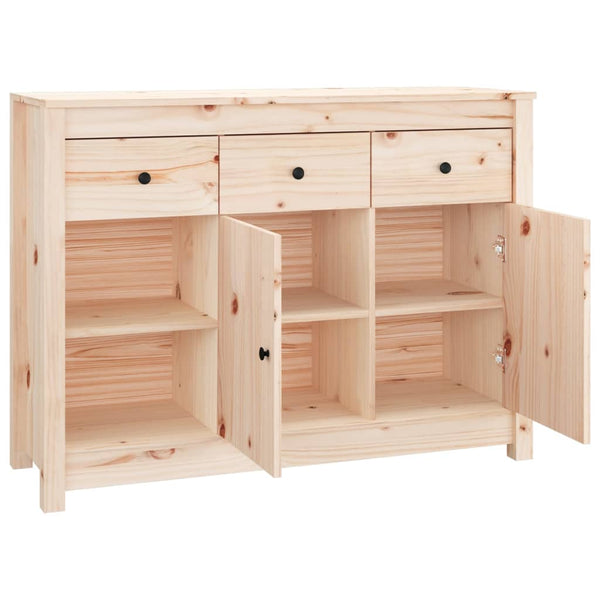 Massivholz Sideboard Kiefer 100cm