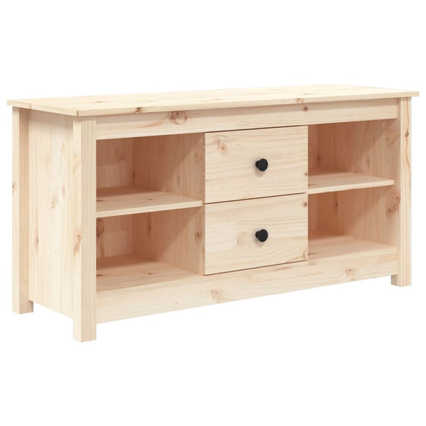 TV-Schrank Kiefer Massivholz 103 cm