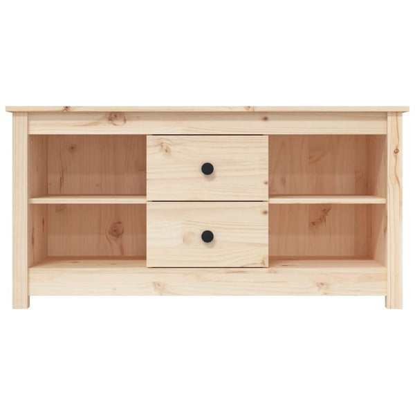 TV-Schrank Kiefer Massivholz 103 cm