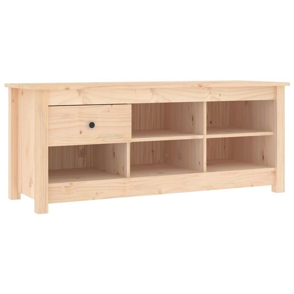 Massivholz Schuhschrank Kiefer 110 cm
