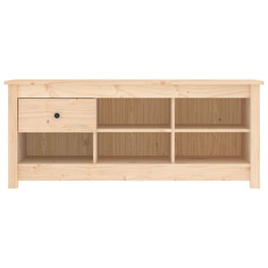 Massivholz Schuhschrank Kiefer 110 cm