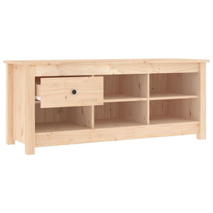 Massivholz Schuhschrank Kiefer 110 cm