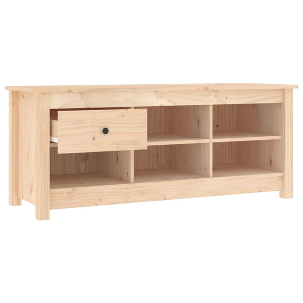 Massivholz Schuhschrank Kiefer 110 cm