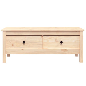 Couchtisch Kiefer Massivholz 100x50 cm