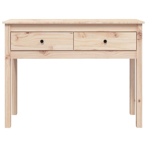 Massivholz Konsolentisch Kiefer 100x35x75cm