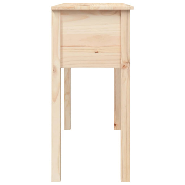 Massivholz Konsolentisch Kiefer 100x35x75cm
