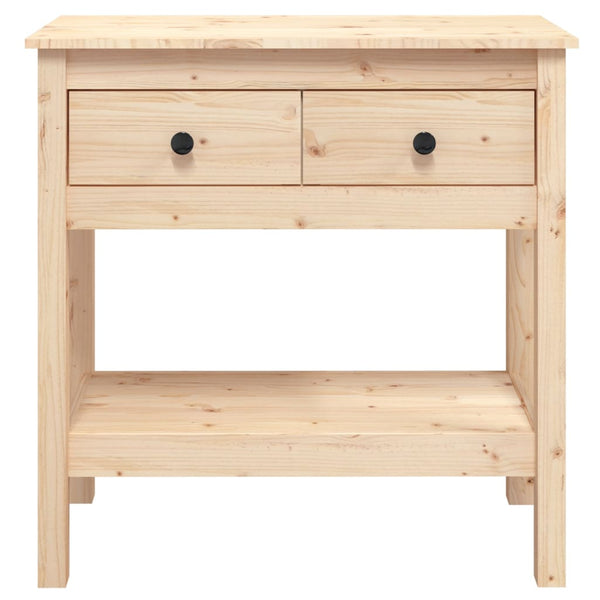 Konsolentisch 75 cm Kiefer Massivholz