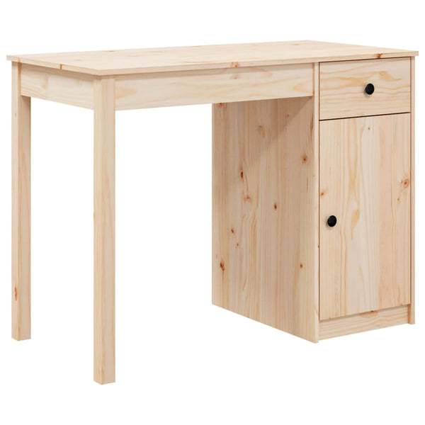 Massivholz Schreibtisch Kiefer 100x50 cm