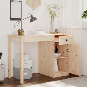 Massivholz Schreibtisch Kiefer 100x50 cm