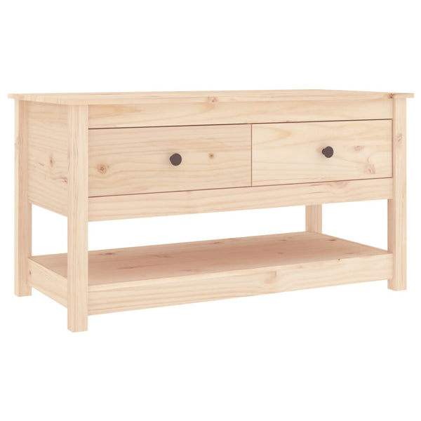 Couchtisch Kiefer Massivholz 102x49 cm
