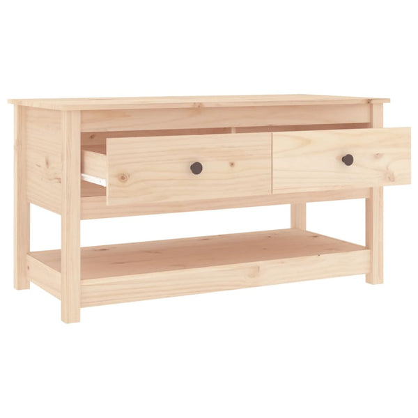 Couchtisch Kiefer Massivholz 102x49 cm