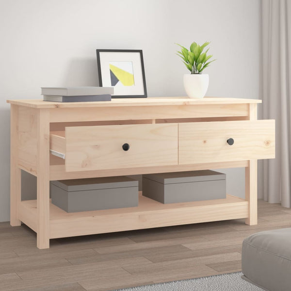 Couchtisch Kiefer Massivholz 102x49 cm