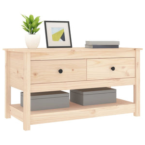 Couchtisch Kiefer Massivholz 102x49 cm