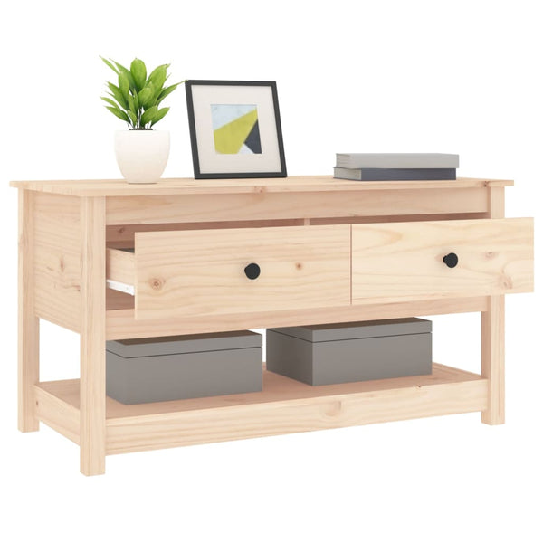 Couchtisch Kiefer Massivholz 102x49 cm