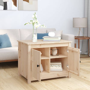Couchtisch Kiefer Massivholz 71x49 cm