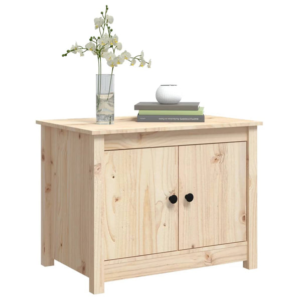 Couchtisch Kiefer Massivholz 71x49 cm