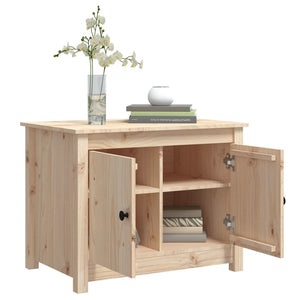Couchtisch Kiefer Massivholz 71x49 cm