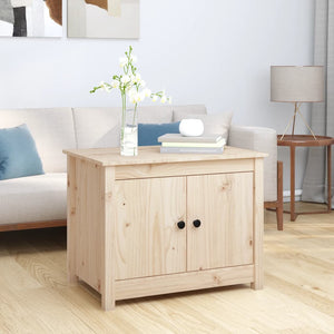 Couchtisch Kiefer Massivholz 71x49 cm