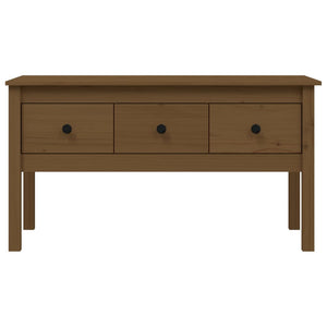 Couchtisch Honigbraun Kiefer Massivholz
