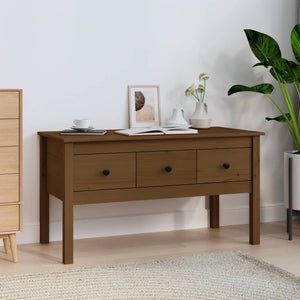 Couchtisch Honigbraun Kiefer Massivholz