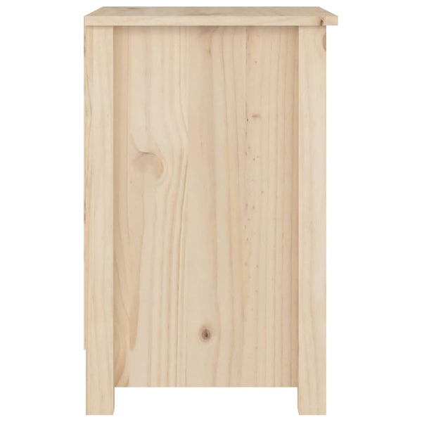 Nachttisch Kiefer Massivholz 40x35x55 cm