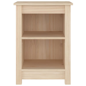 Nachttische 2er Set Kiefer Massivholz 40x35x55 cm