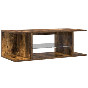TV-Schrank Räuchereiche mit LED 90 cm