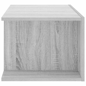 TV-Schrank Grau Sonoma mit LED 90 cm