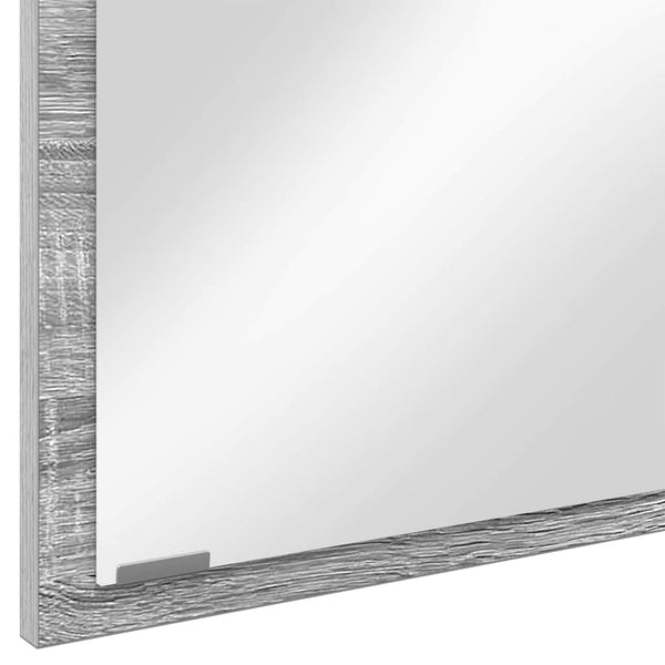 Grauer Spiegel Sonoma 90x37cm