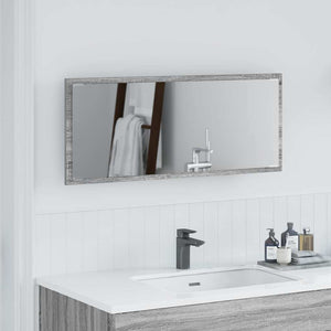Grauer Spiegel Sonoma 90x37cm