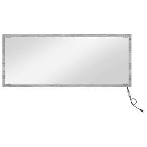 Grauer Spiegel Sonoma 90x37cm