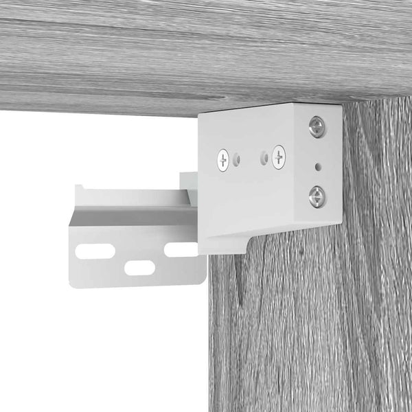 LED-Spiegelschrank Grau Sonoma 40x45 cm