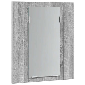 LED-Spiegelschrank Grau Sonoma 40x45 cm