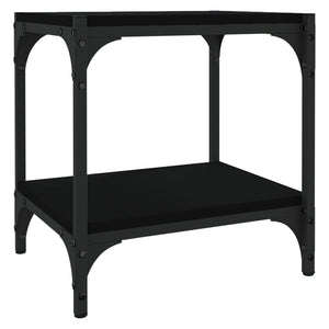 Schwarzer TV-Schrank 40 cm