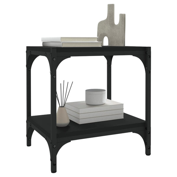 Schwarzer TV-Schrank 40 cm