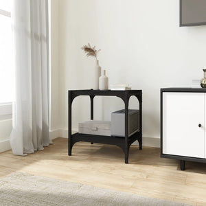 Schwarzer TV-Schrank 40 cm