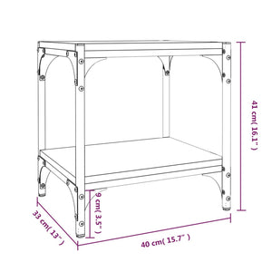 TV-Schrank Räuchereiche 40 cm