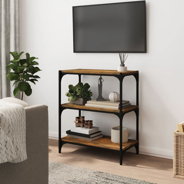 Bücherregal Räuchereiche 60cm