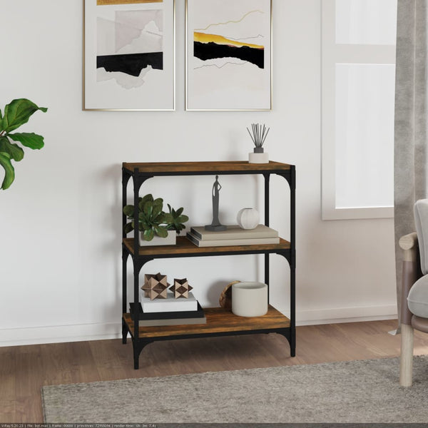 Bücherregal Räuchereiche 60cm